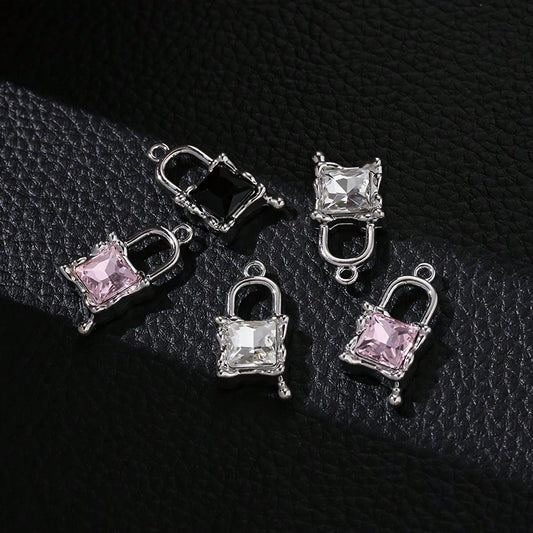 14x23 mm Alloy Lock Pendants