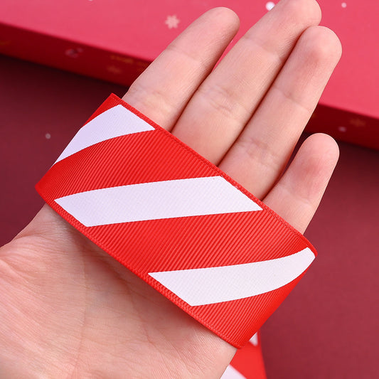 Christmas Striped Ribbon