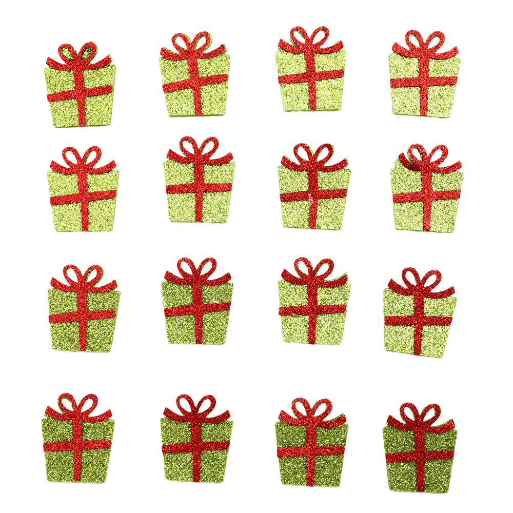 Christmas Glitter Decorative Patches