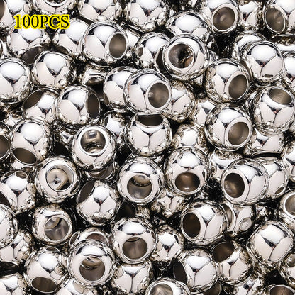 Large Hole CCB Spacer Beads