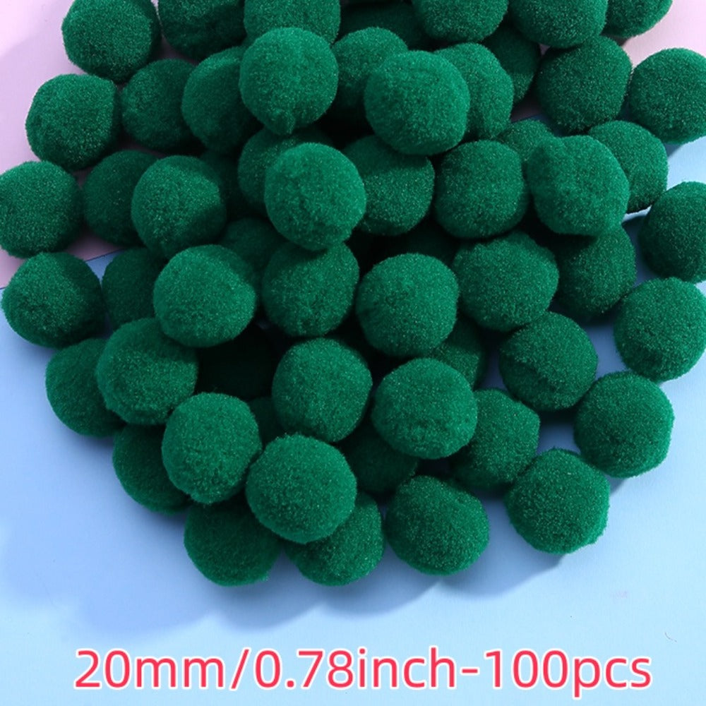 Rainbow Pom Pom Balls