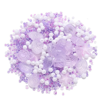 49g Ocean Series Glass Bead Assortment