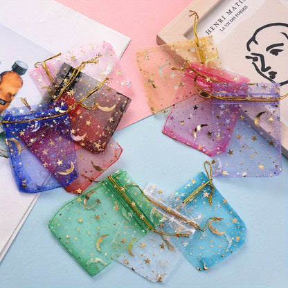 Colorful Organza Gift Bags