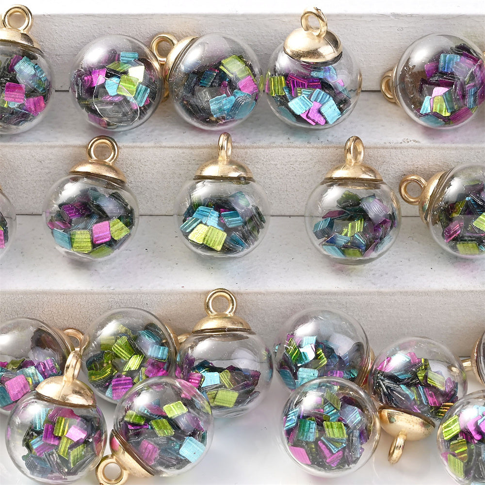 Transparent Glass Ball Pendants