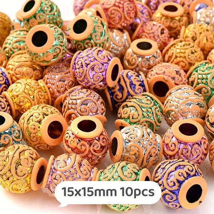 26PCS Mixed Retro Acrylic Bead Set