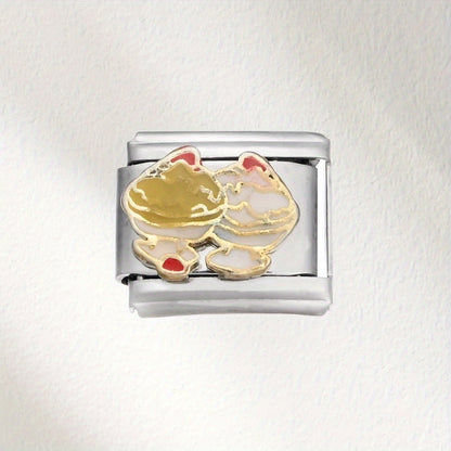 1pc Colorful Cake Charm Chain Bead