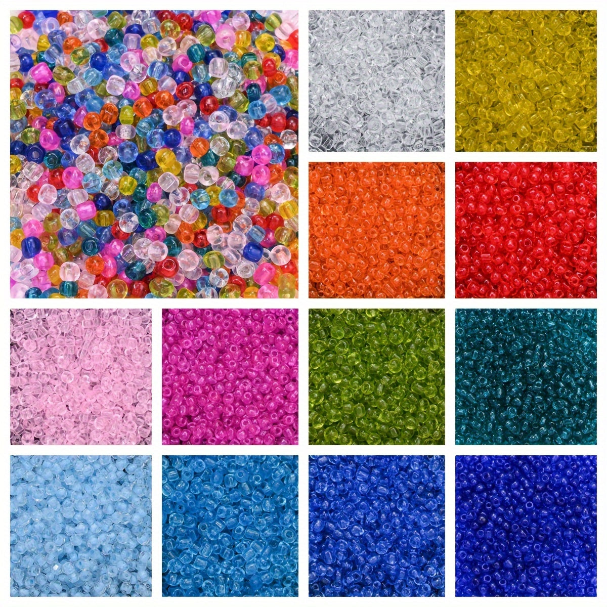 2/3/4mm Glass Seed Beads