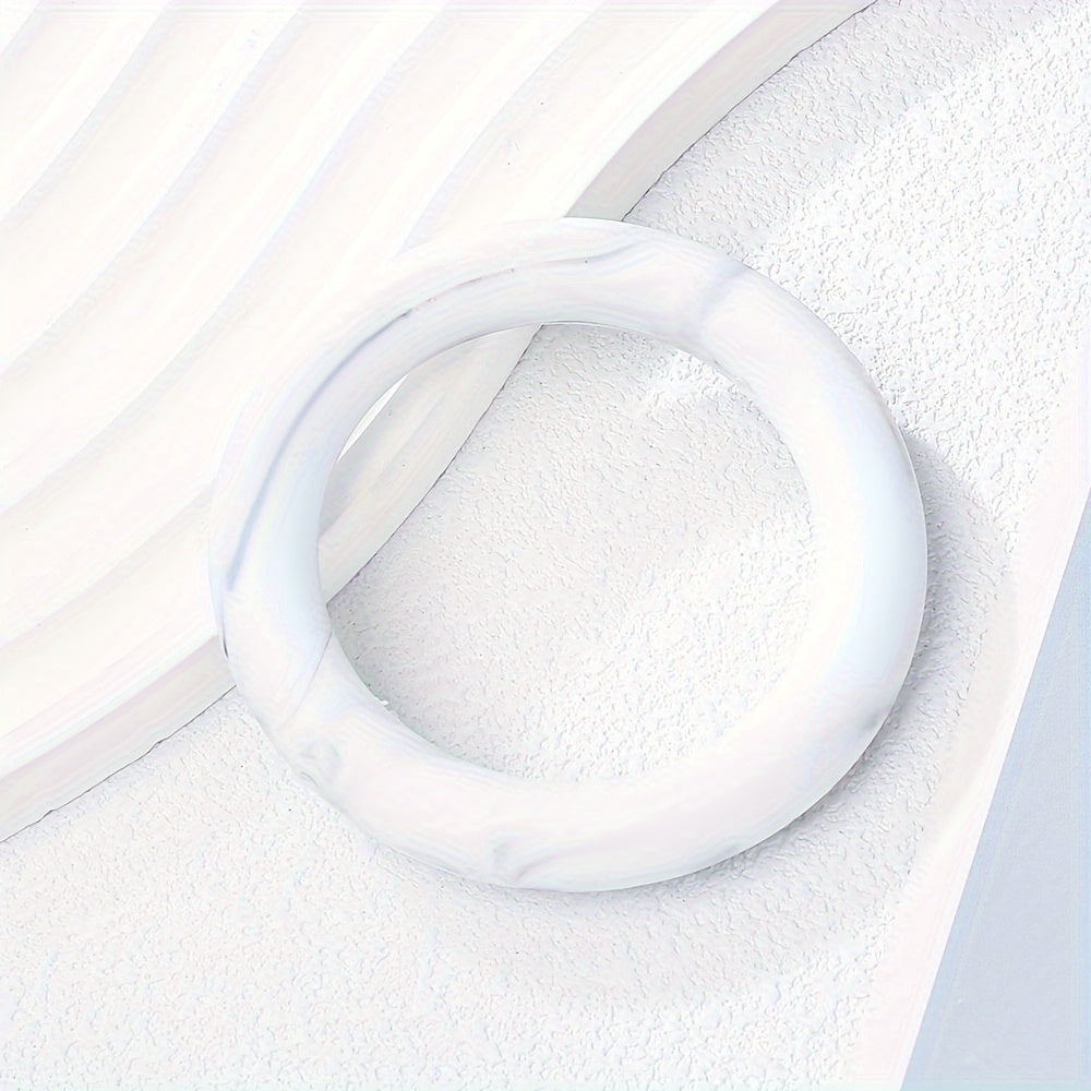 Round Silicone Pendant Rings