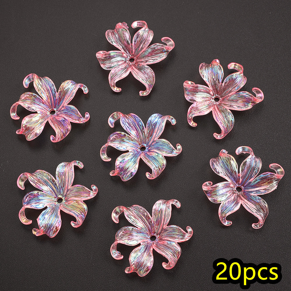Colorful Acrylic Pony Beads