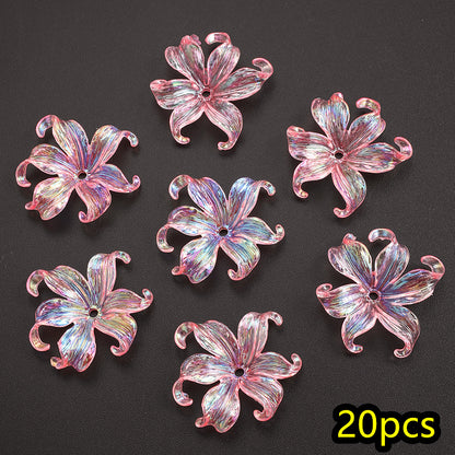 Colorful Acrylic Pony Beads