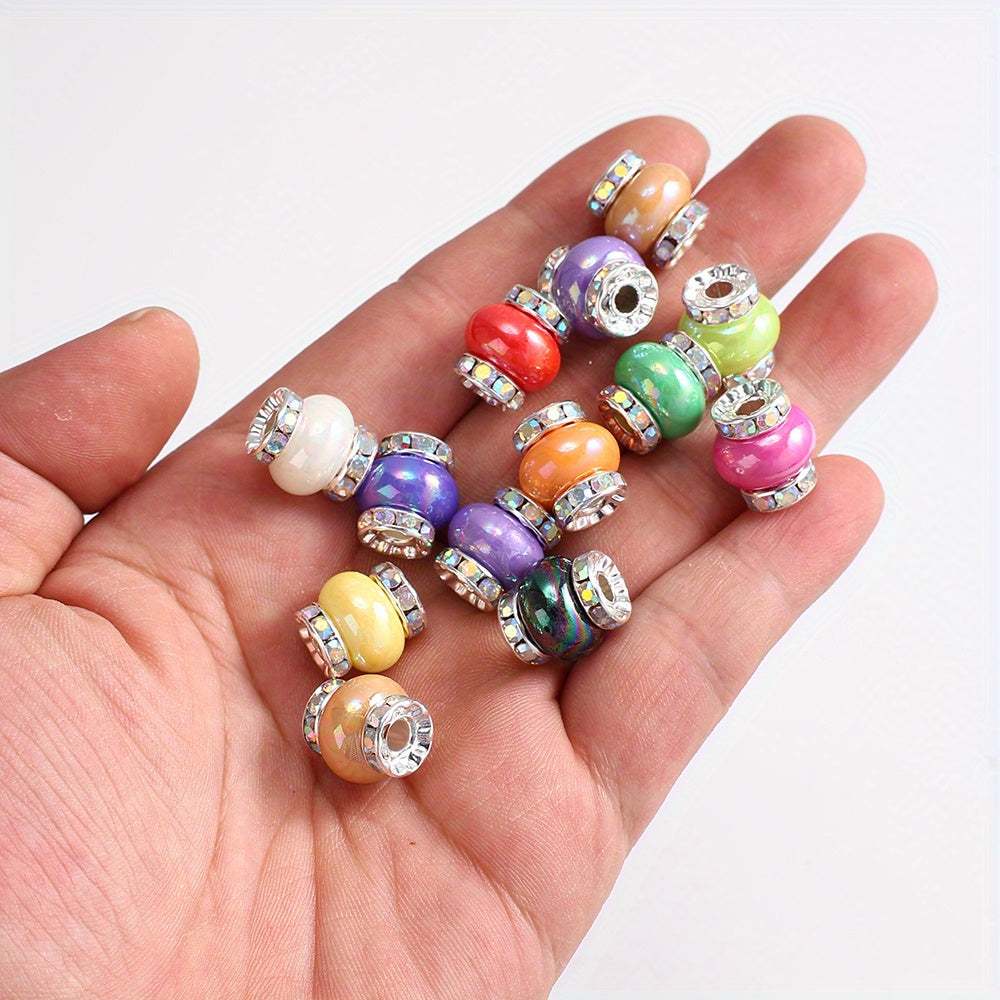 Shiny Lantern Shape Acrylic Beads
