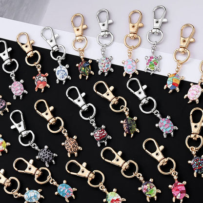 Turtle Keychain Zinc Alloy Charms