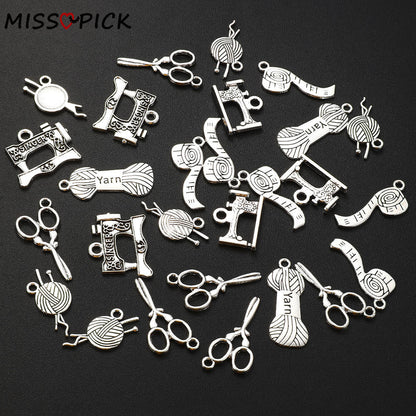 11-30 mm Alloy Pendant Sewing Charms