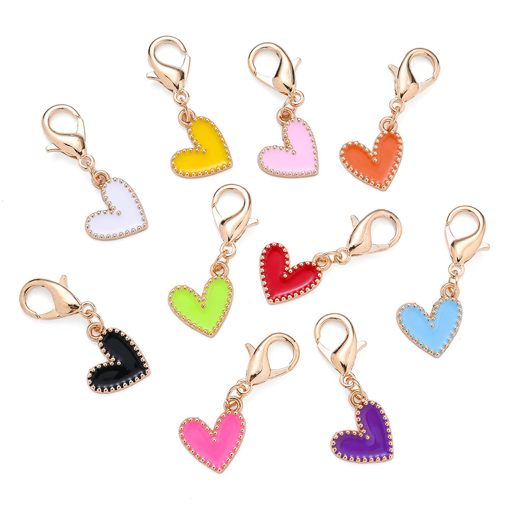 Heart Keychain with Thank You Card