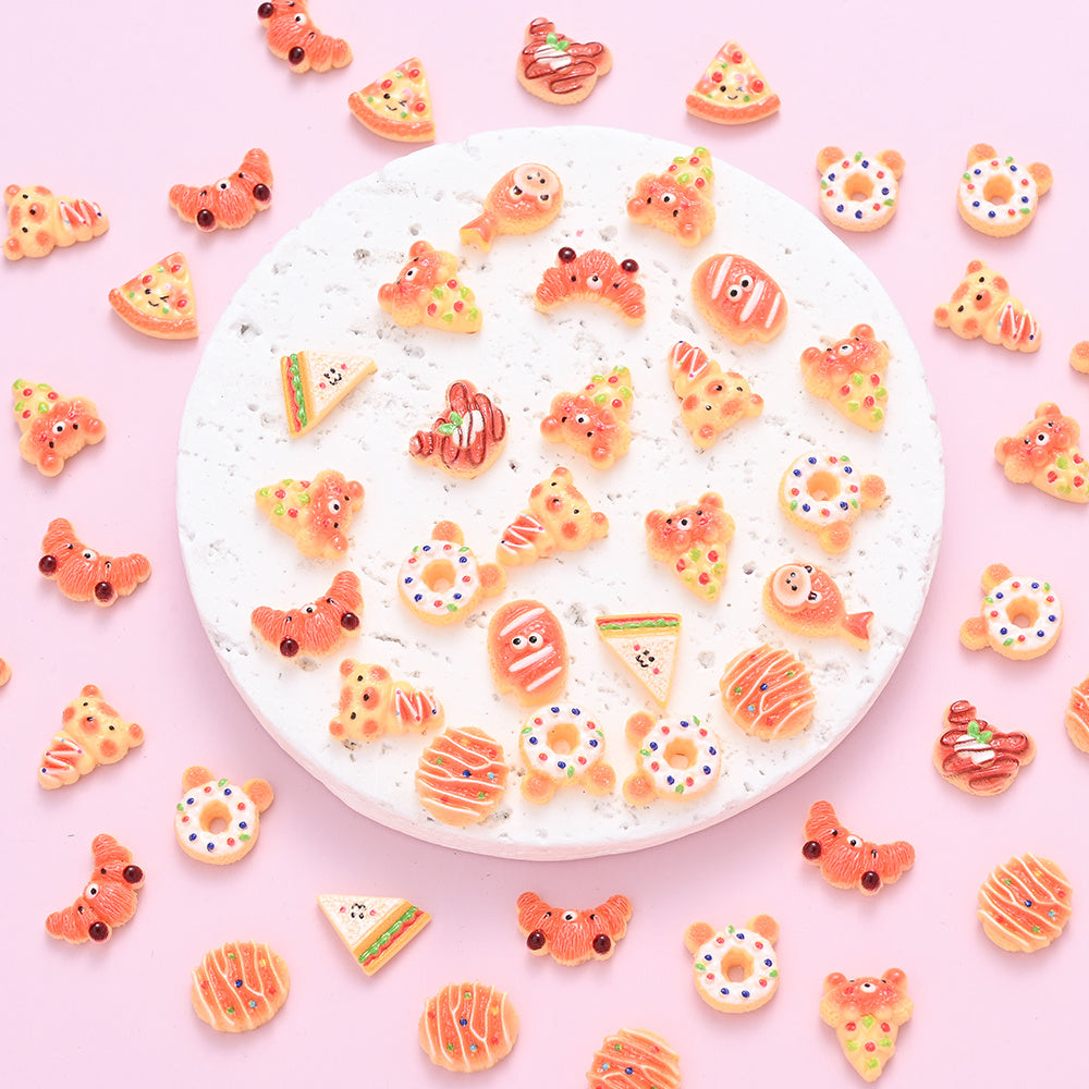 Mini Resin Decorative Beads