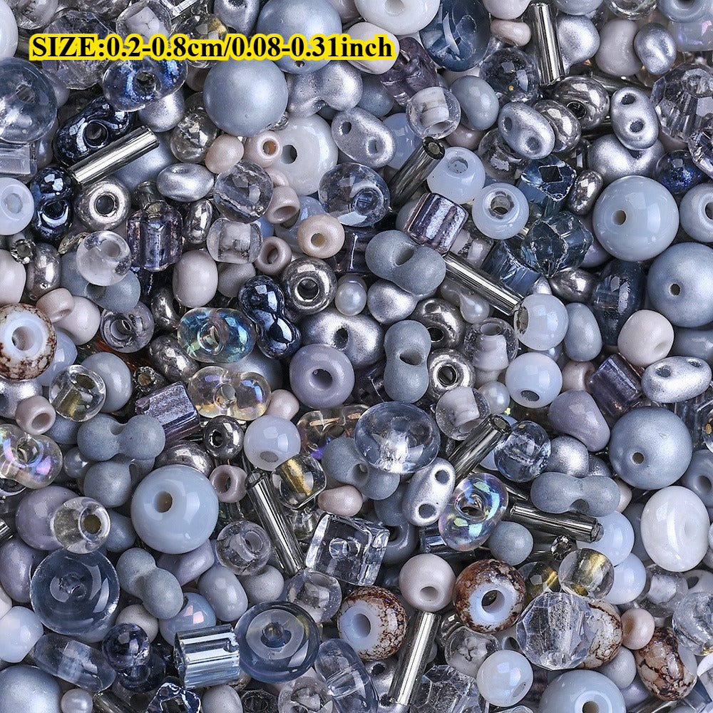 20g/bag Irregular Glass Seed Beads