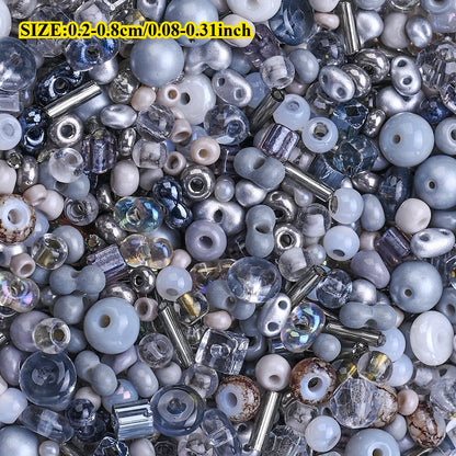 20g/bag Irregular Glass Seed Beads