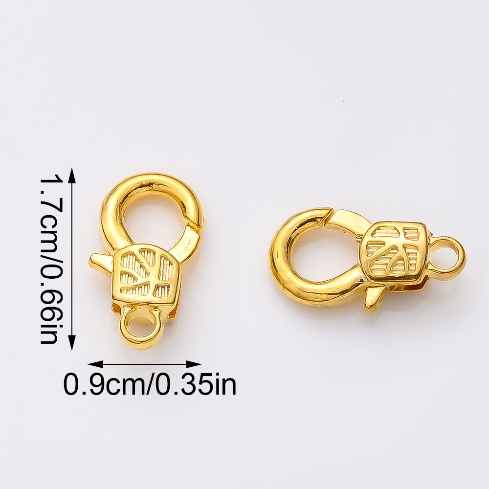 Mixed Color Metal Lobster Clasps