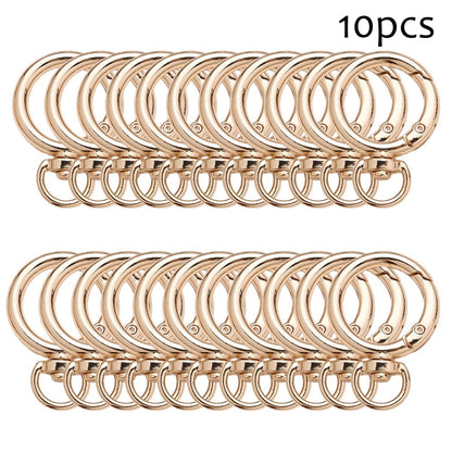 Round Circle Buckle Keychain Hooks