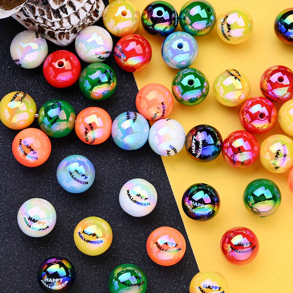 Halloween Letter Acrylic Beads