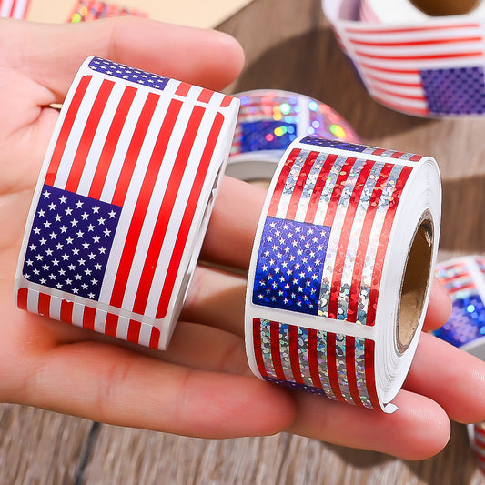American Flag Patriotic Stickers