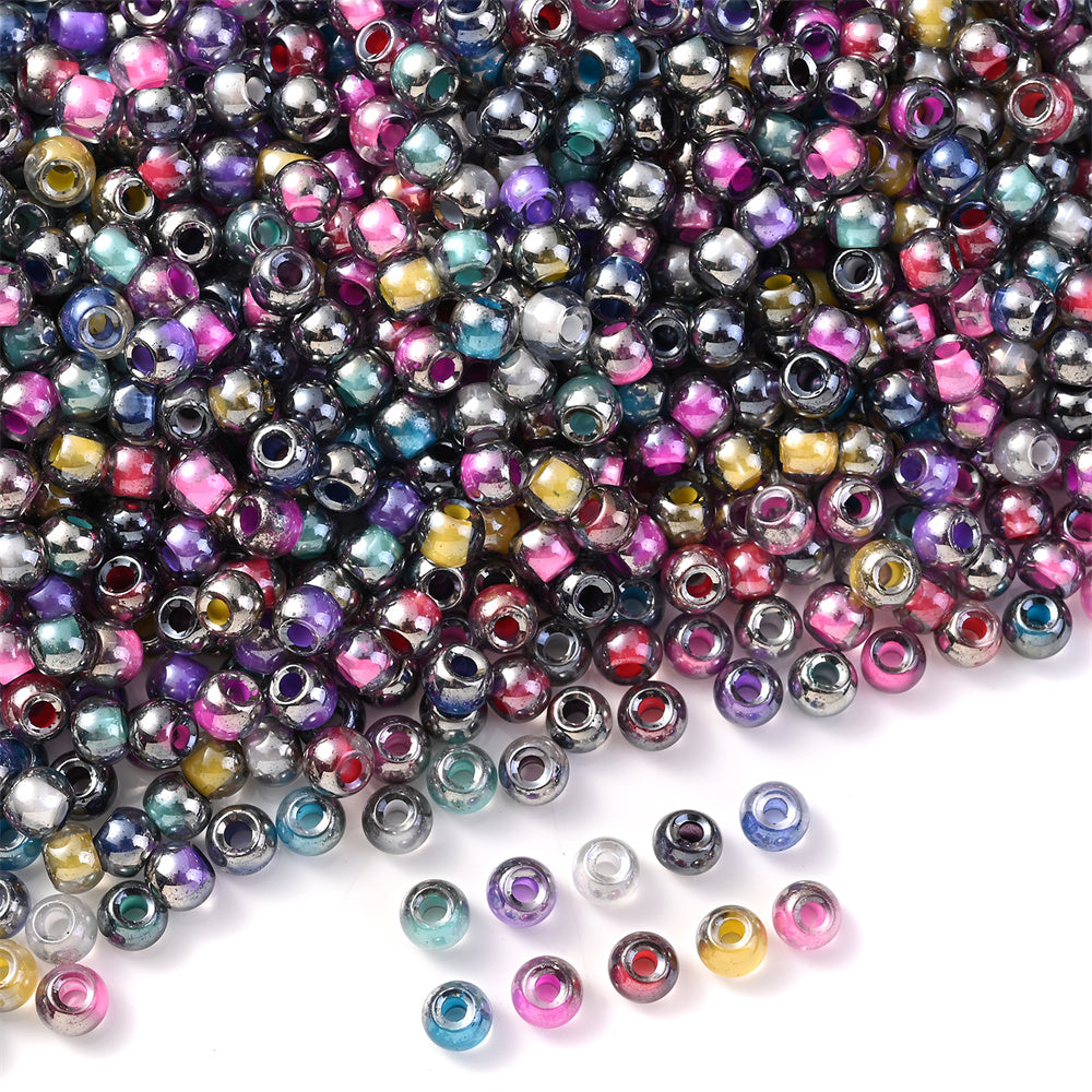 800pcs 4mm Glass Mini Beads