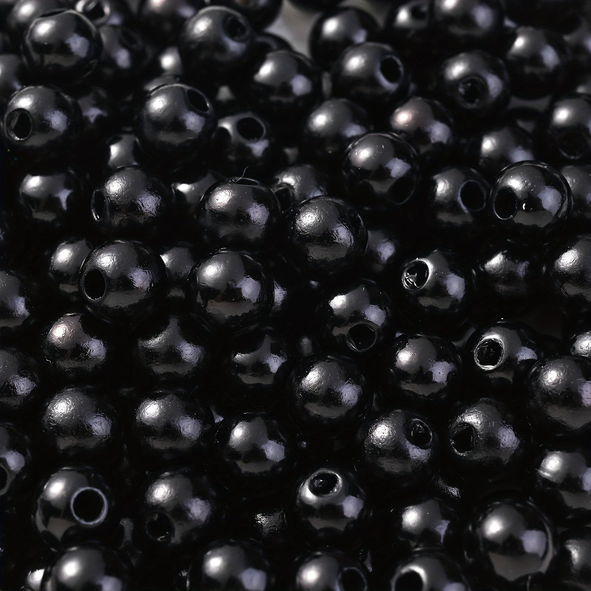 Colorful Imitation Pearl Acrylic Beads