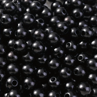 Colorful Imitation Pearl Acrylic Beads