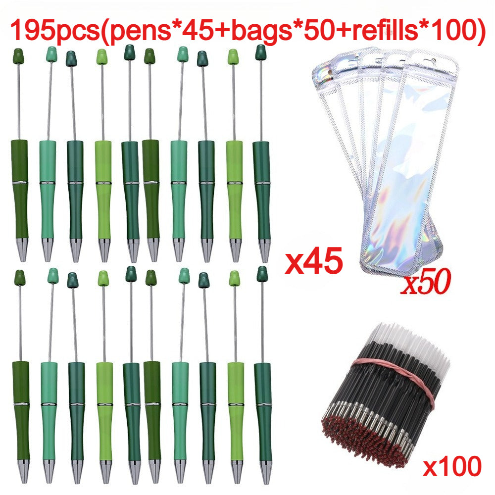 195PCS Beadable Ballpoint Pen Making Set