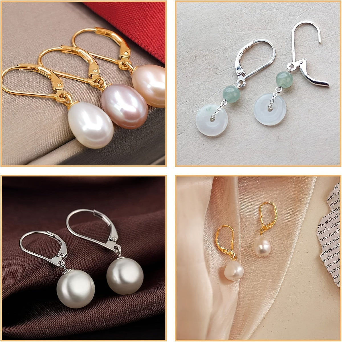 Stainless Steel Earring Clasp Hooks