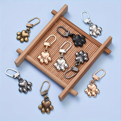 Dog Paw Zipper Slider Puller Set