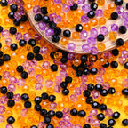 Halloween Faceted Acrylic Beads