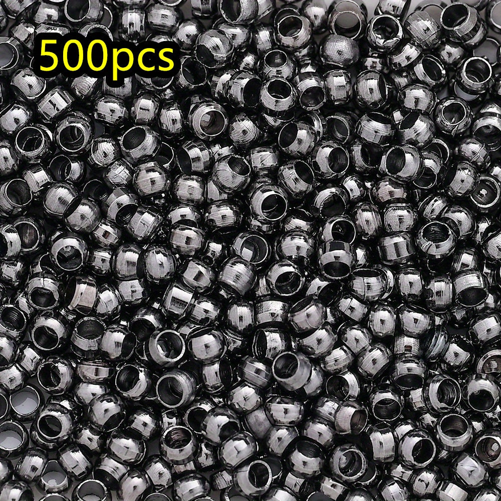 500pcs/lot 1.5/2/2.5/3mm Golden Copper Crimp Beads