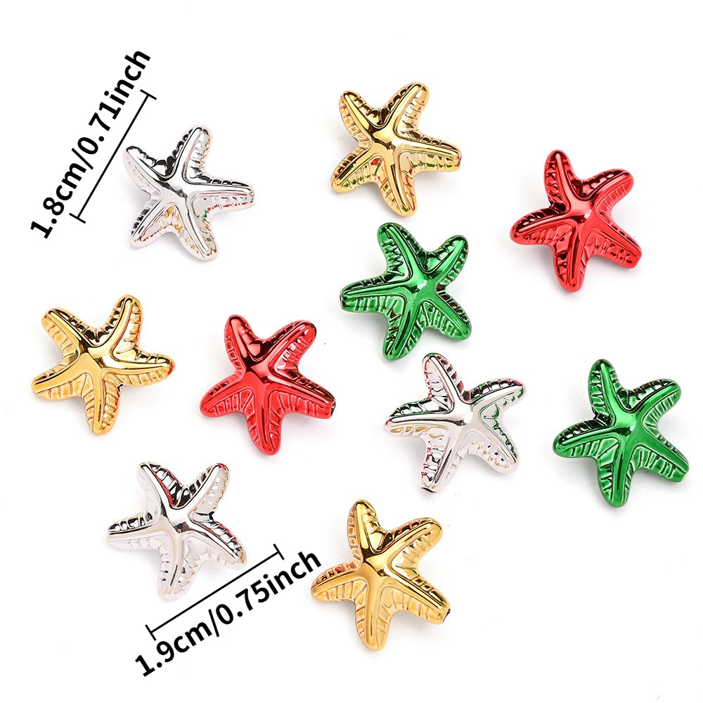 Starfish Acrylic Beads