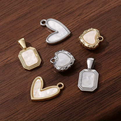 Alloy Love Cube Charms
