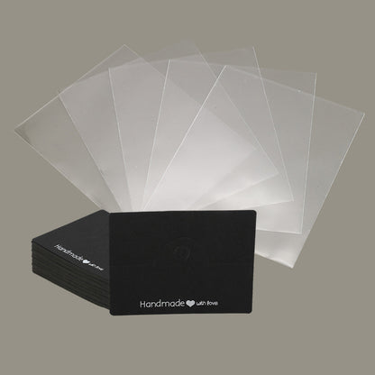 200PCS Handmade Jewelry Packaging Set with Clear Bags & Cards