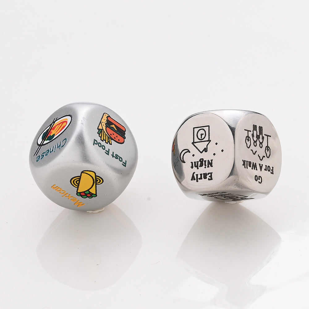 Couples Decision Dice Set