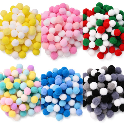 Soft Fluffy Pompom Beads
