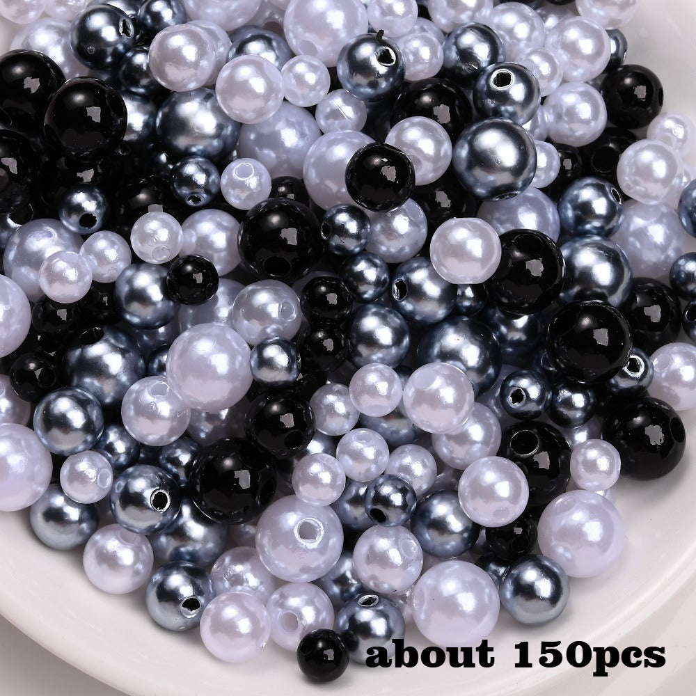 Colorful ABS Imitation Pearl Beads