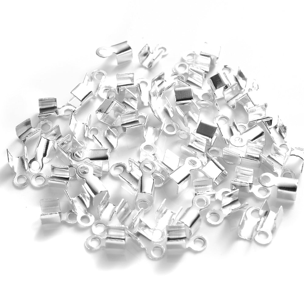200pcs 2.5/3.5/4mm Crimp End Caps