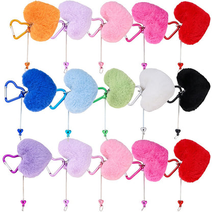 Heart Pom Pom Keychain Making Kit