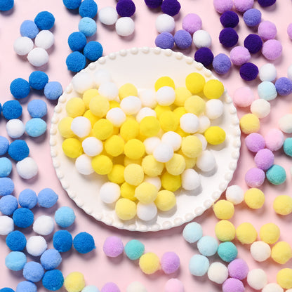 Soft Fluffy Pompom Beads
