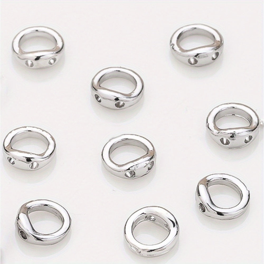 Copper Round Jewelry Clasp Connectors