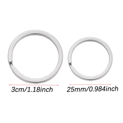 Double Circle Jump Ring Set