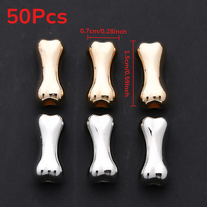 CCB Bone Shape Spacer Beads