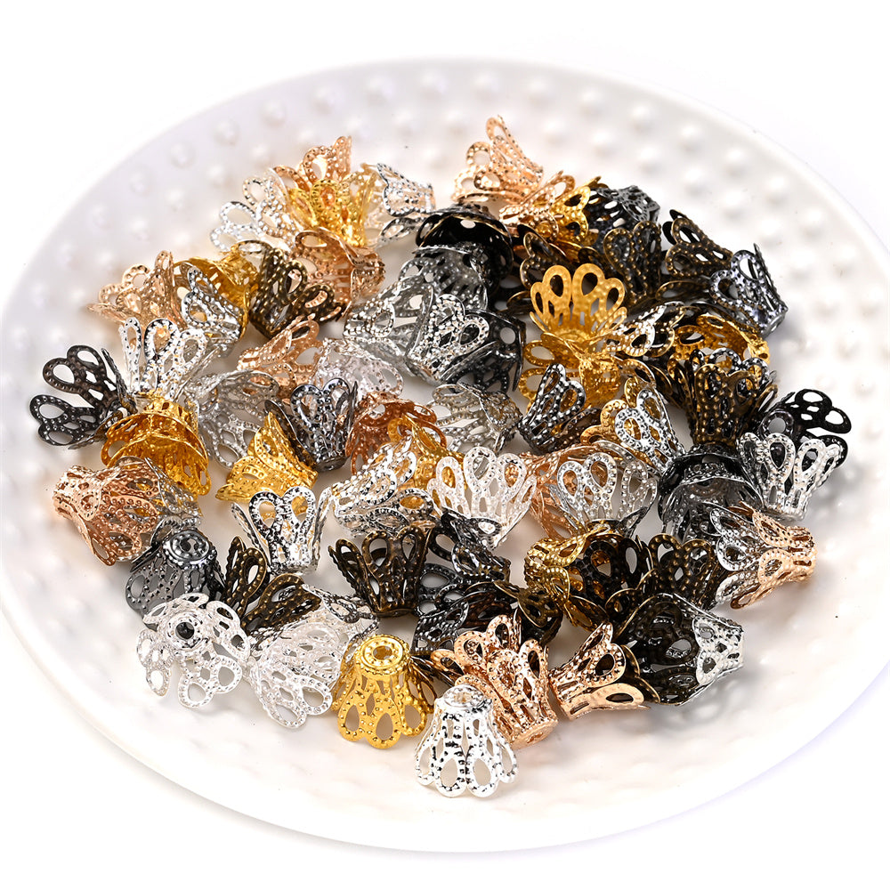 Wine Glass Bead Caps