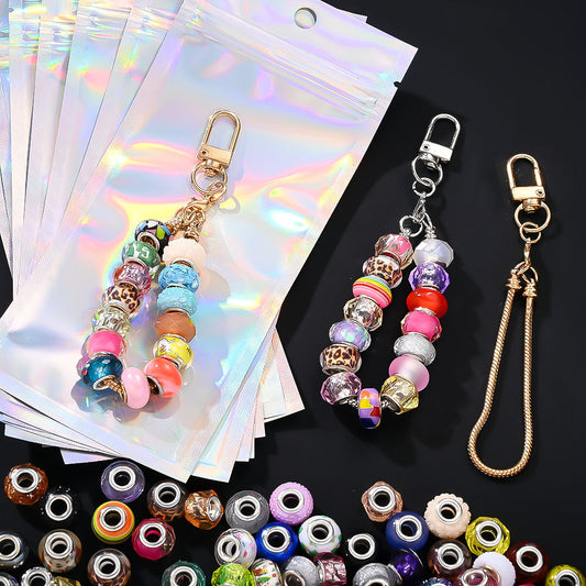 Beadable Chain Keychain Set