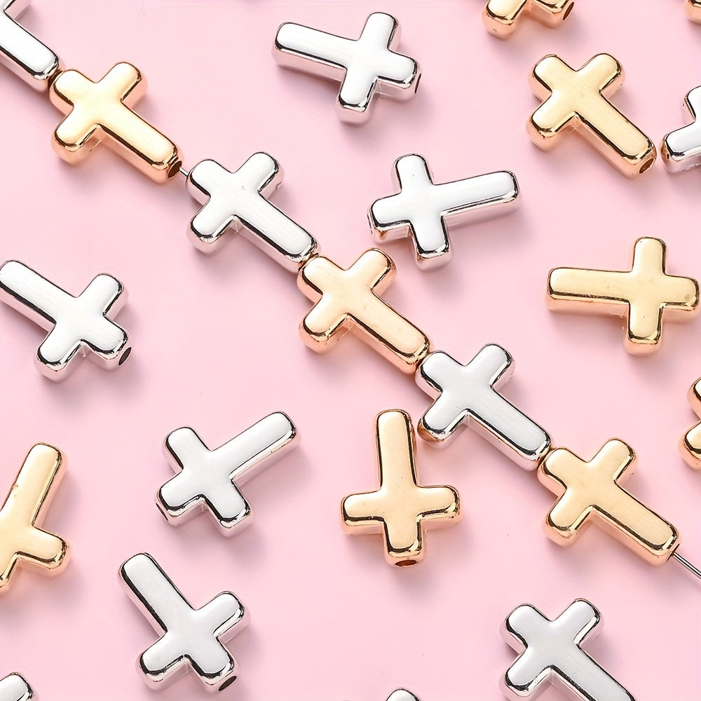 Cross CCB Spacer Beads