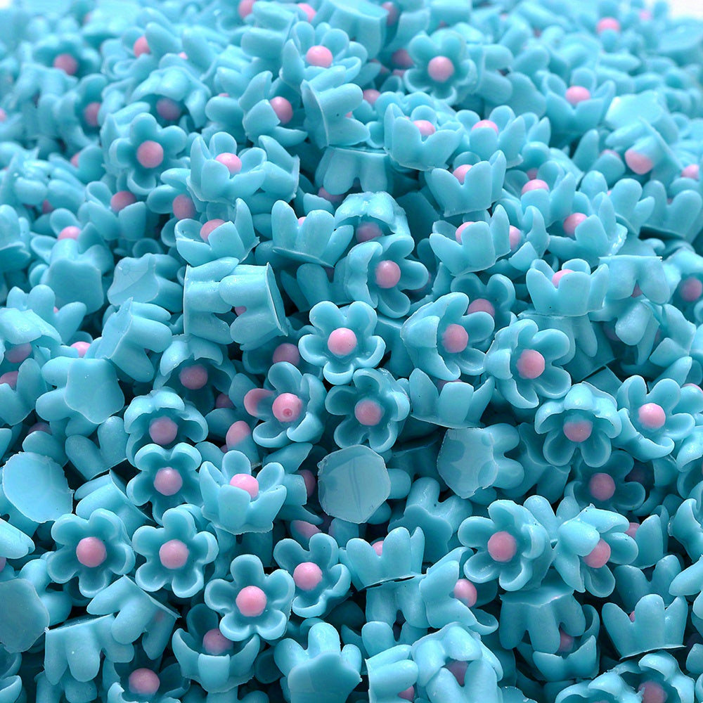 Cherry Blossom Resin Adhesive Beads