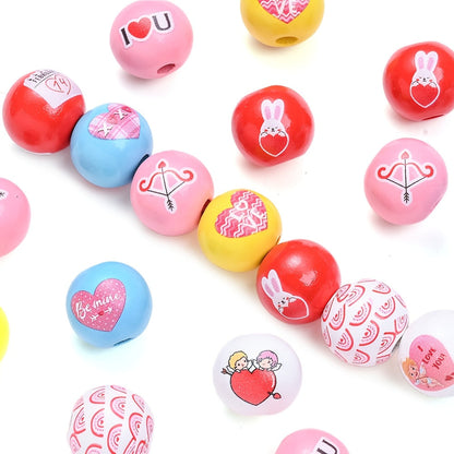 Colorful Wooden Beads